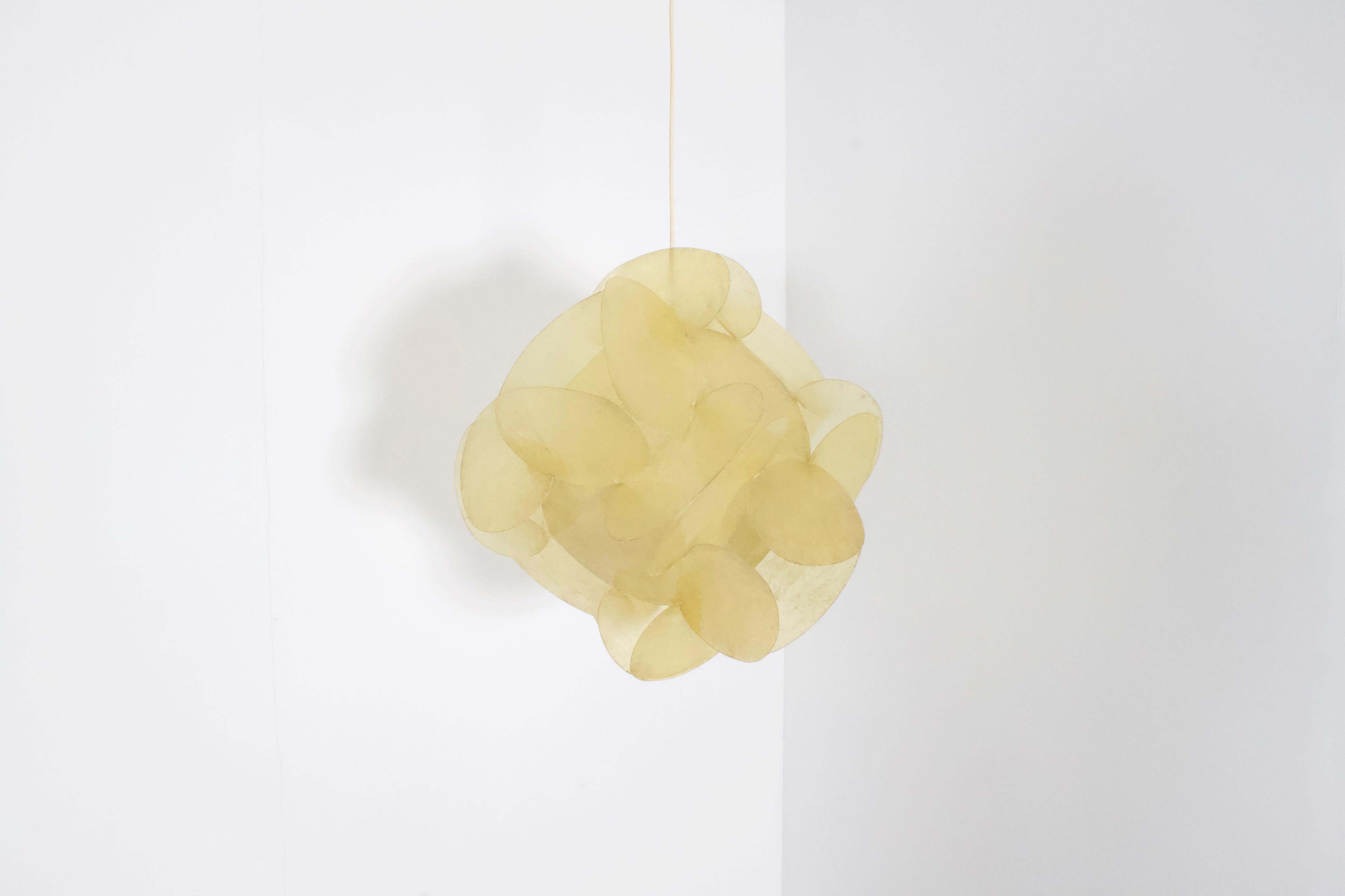 20th Century Large Enrico Botta Fiberglass ‘Plan’ Lamp for Sundown, Italy, 1968