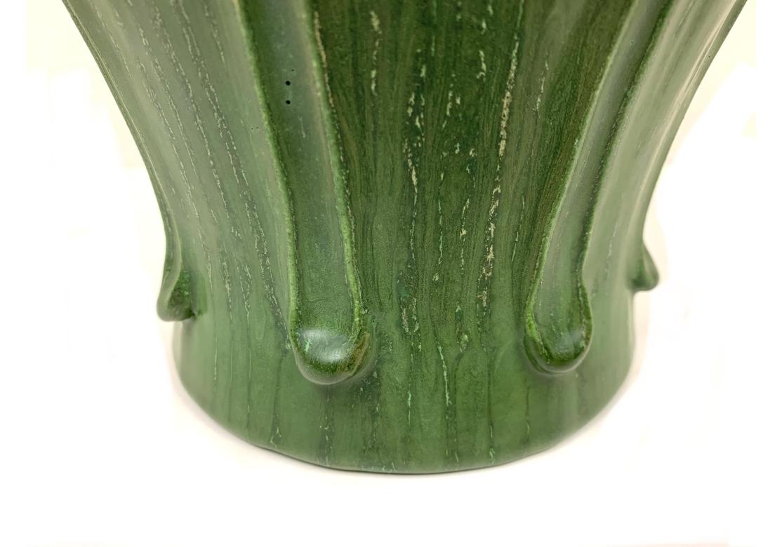 Americano Vaso grande in ceramica faience Ephraim in vendita