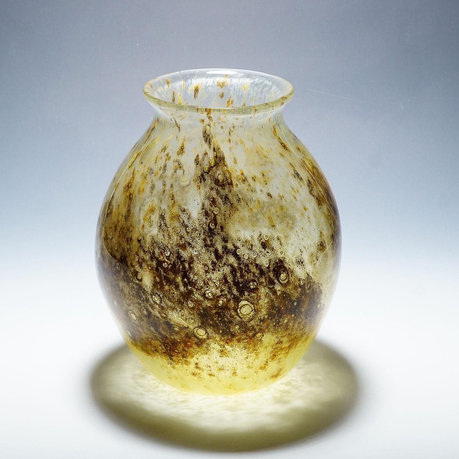 Mid-Century moderno Vaso grande Ercole Barovier - Barovier&Toso Aborigeno 1954 in vendita