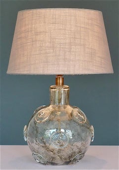 Large Ercole Barovier Crepuscolo Table Lamp Murano Glass Art Deco, 1930s