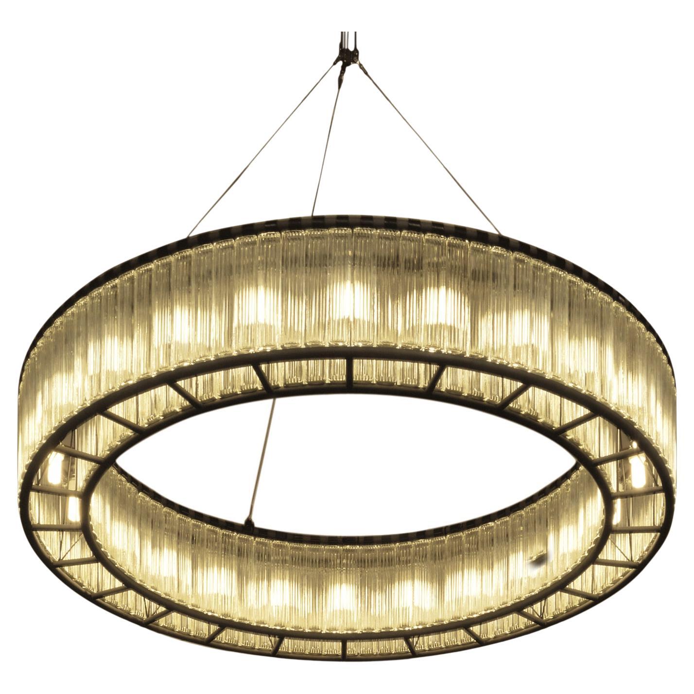 Large Estadio Pendant Lamp by Miguel Milá For Sale