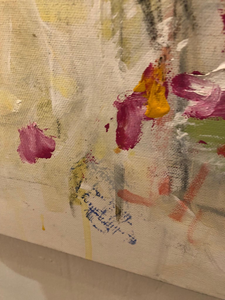 Large Ethereal Mixed Media Work of Art For Sale at 1stDibs