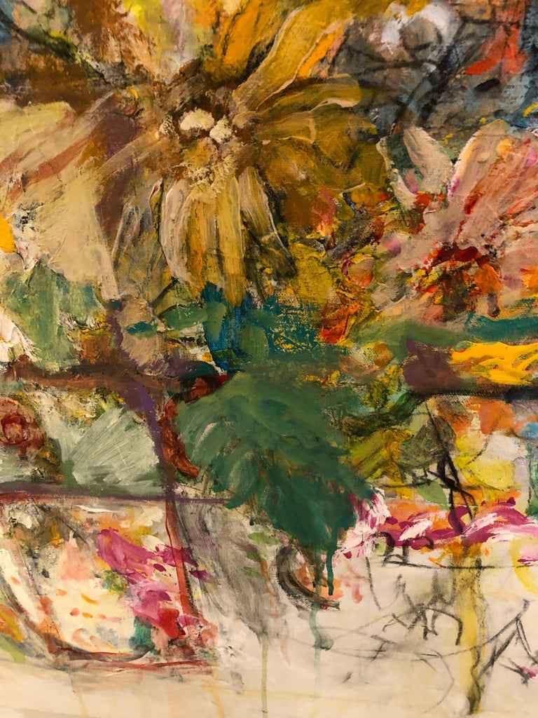 Large Ethereal Mixed Media Work of Art For Sale at 1stDibs