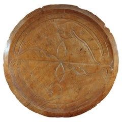 Large ethnic carved bowl