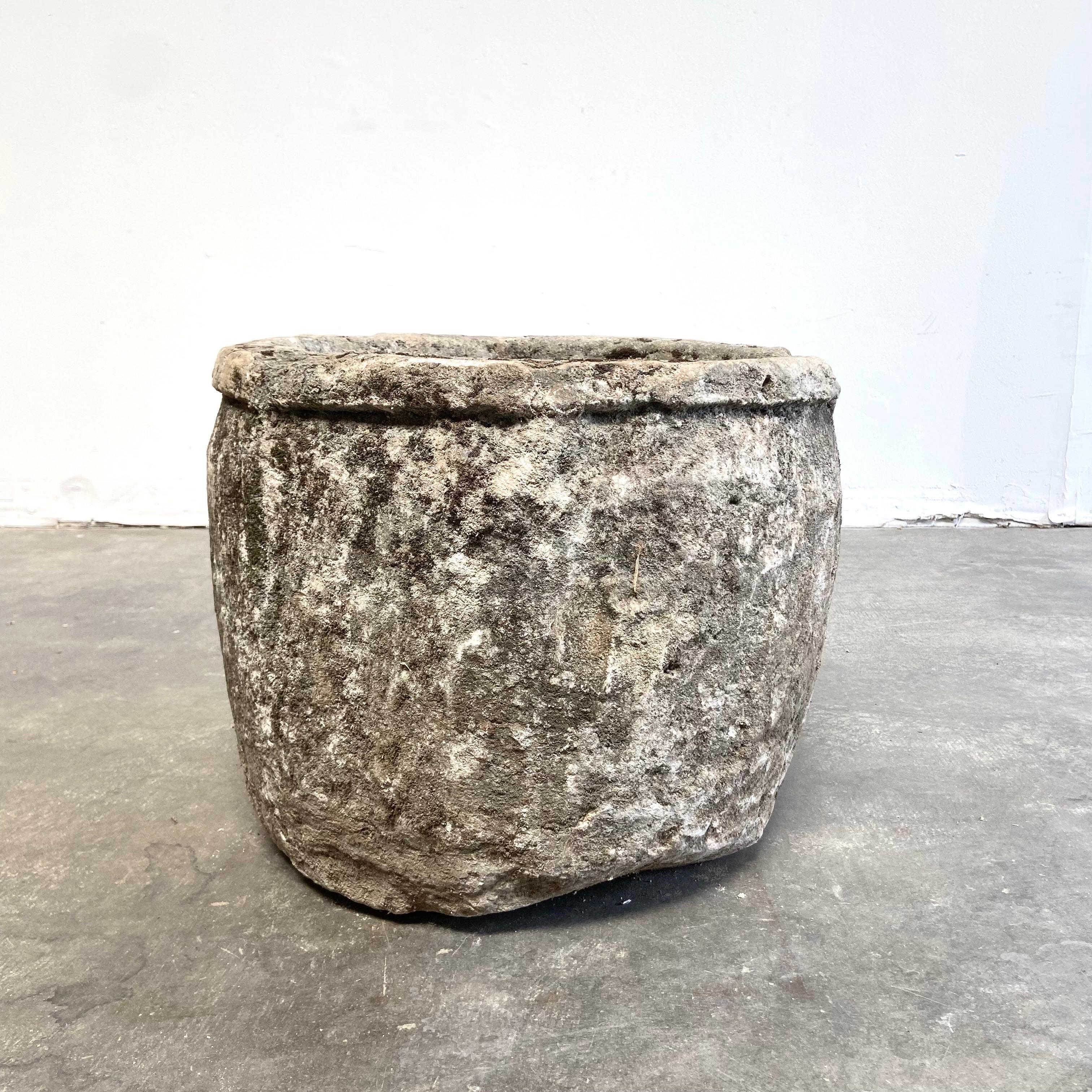 Large European Limestone Garden Fountain Trough or Planter 1