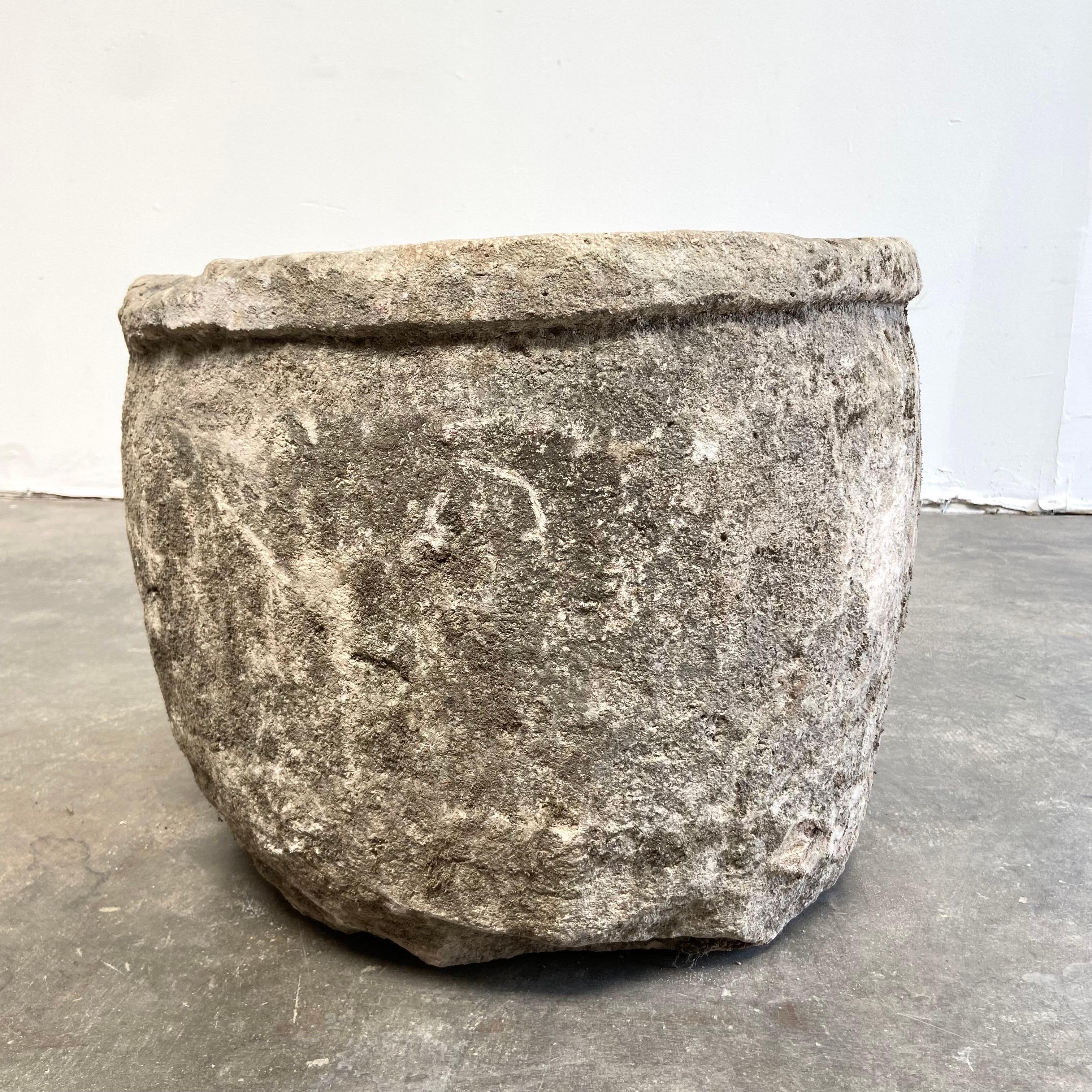 Large European Limestone Garden Fountain Trough or Planter 4
