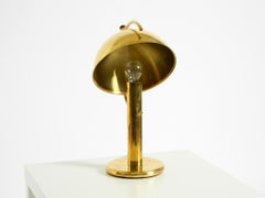 Large, exceptional 1960s brass table lamp by Gebrüder Cosack