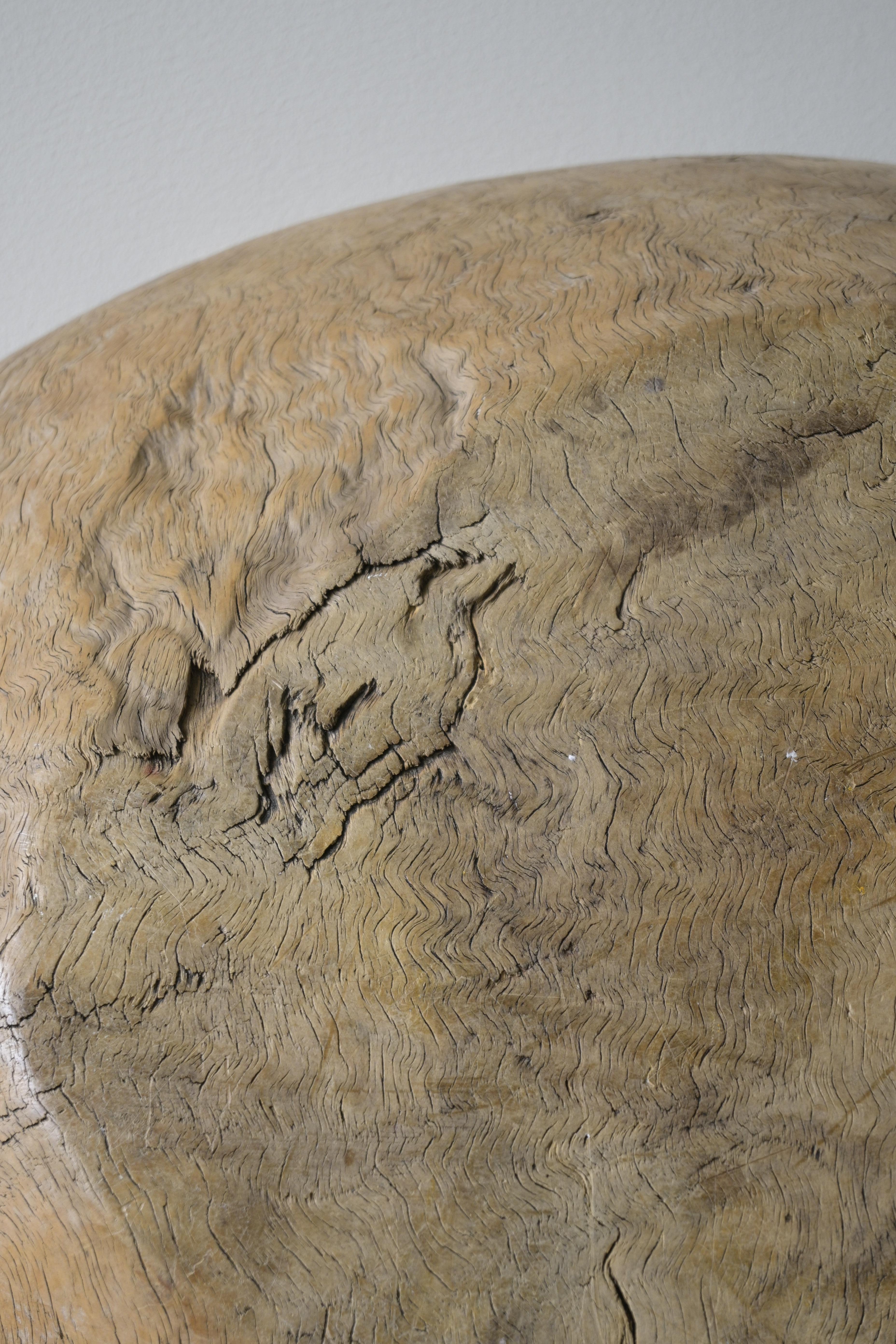 Large Exceptional Norwegian Burl Birch Bowl, ca 1780–1830 For Sale 4