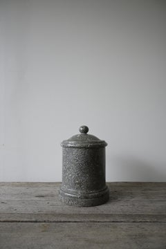 Gran caja de piedra excepcional del Imperio Sueco ca 1800-1830