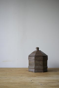 Grande ed eccezionale scatola svedese in pietra, 1850 ca.