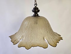 Large Exclusive Peill & Putzler Pendant Lamp – Mouth-blown Glass (1970s)