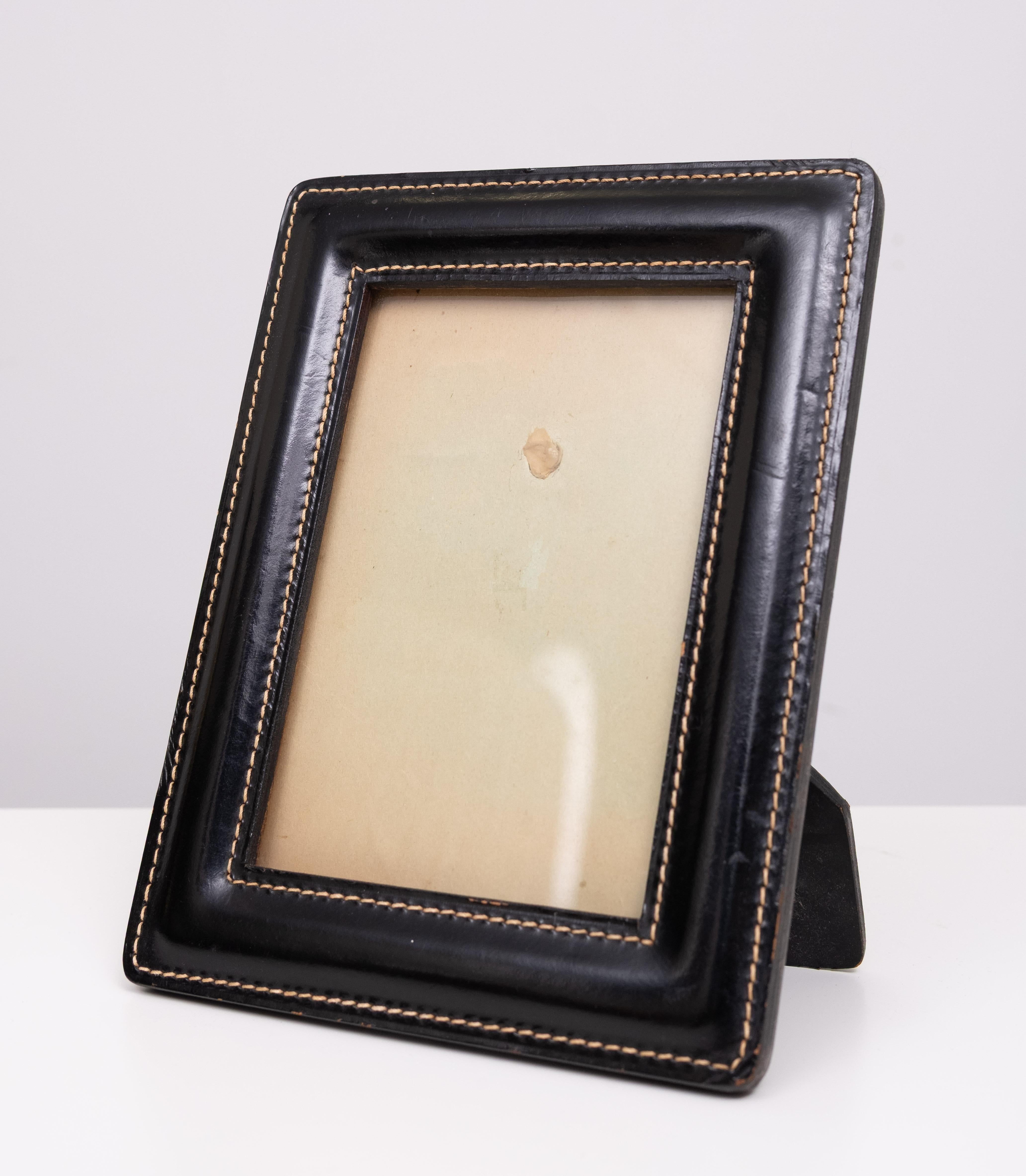 Grande set da scrivania esclusivo in pelle Stich 1960 Francia in vendita 2