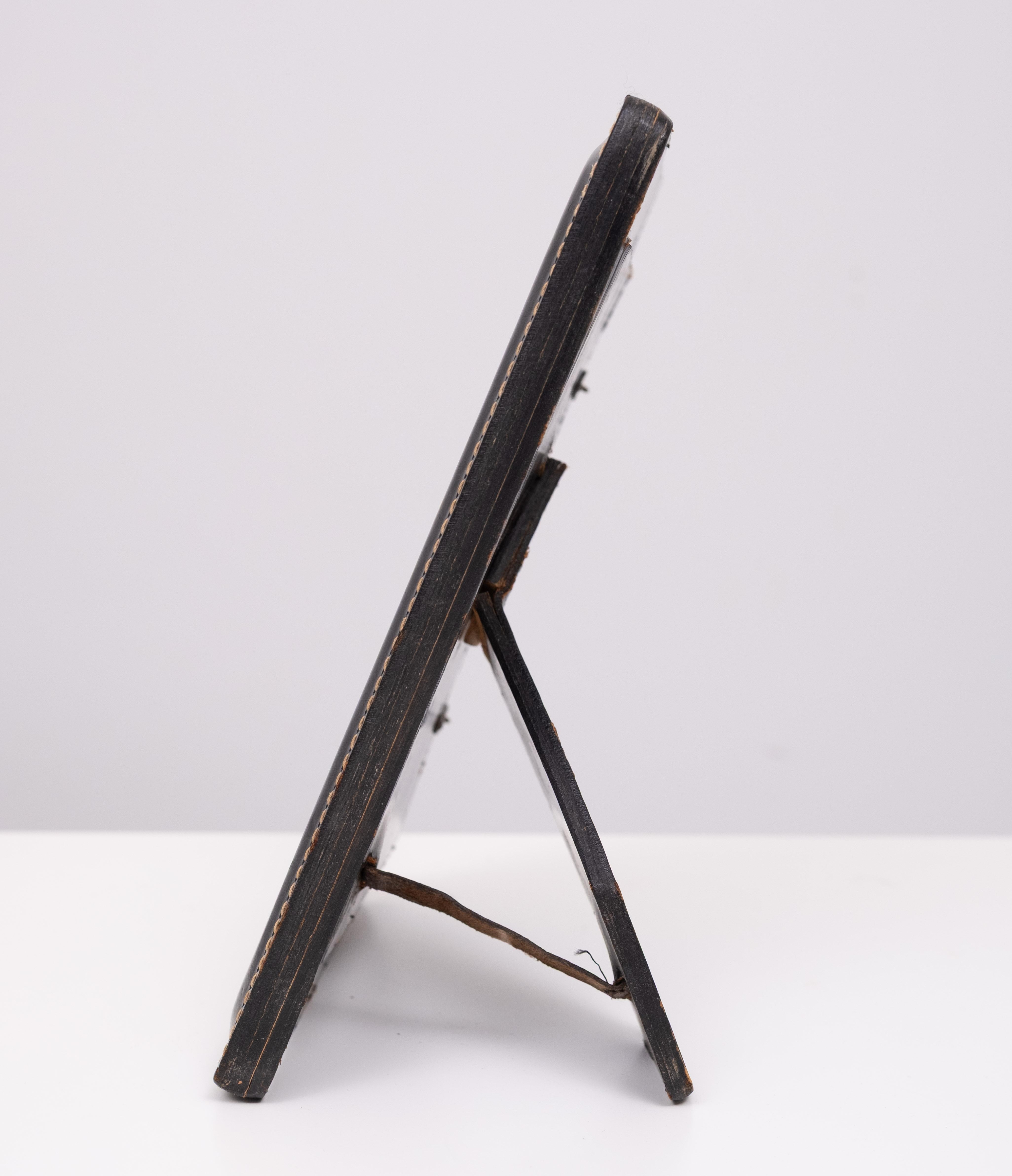 Grande set da scrivania esclusivo in pelle Stich 1960 Francia in vendita 3