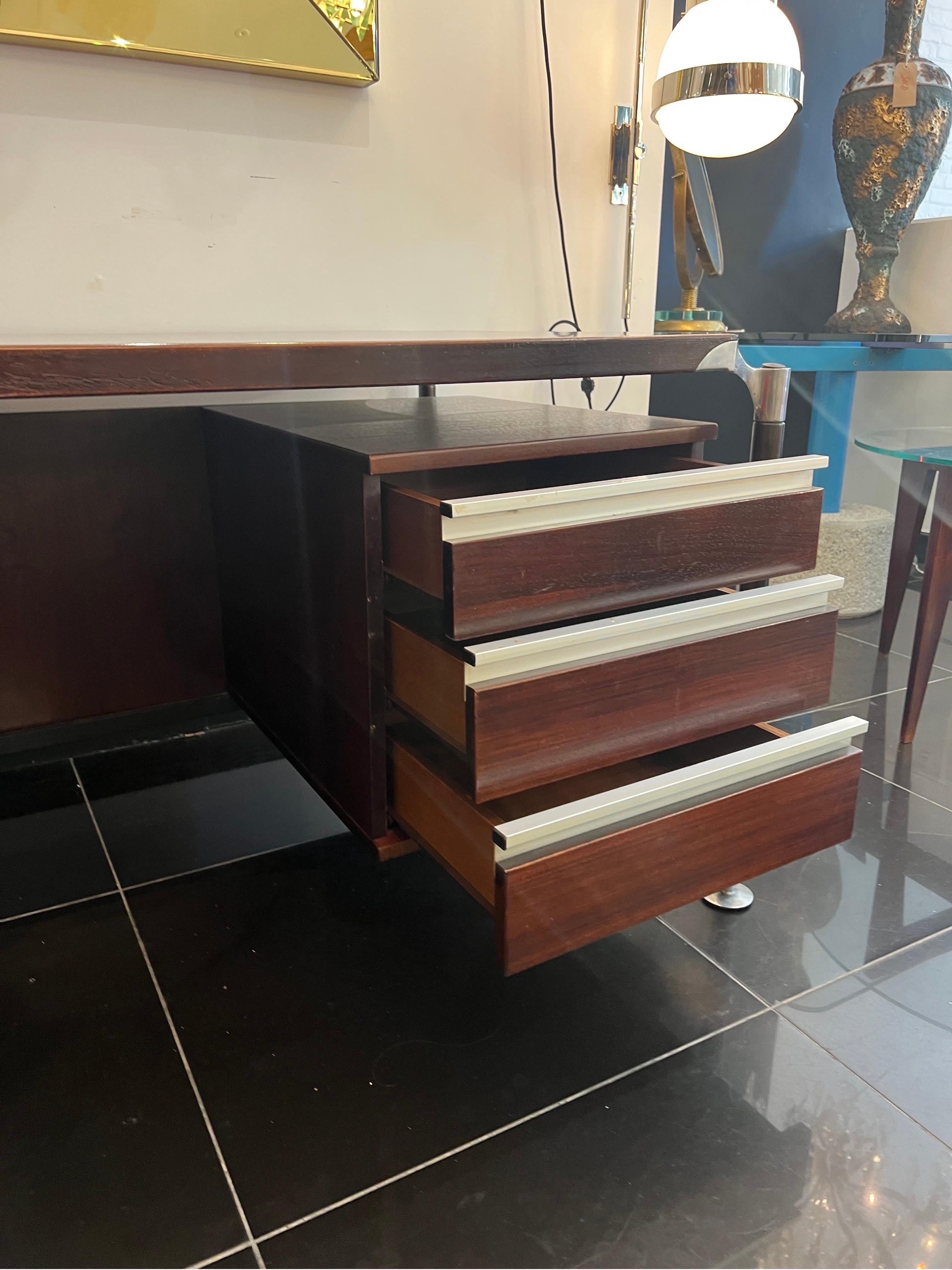 Large executive desk by. Ico Parisi  In Good Condition In London, GB
