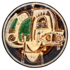 Großes expressionistisches Keramikgeschirr von Ivy Lysdal für Kähler, Dänemark, 1960er Jahre