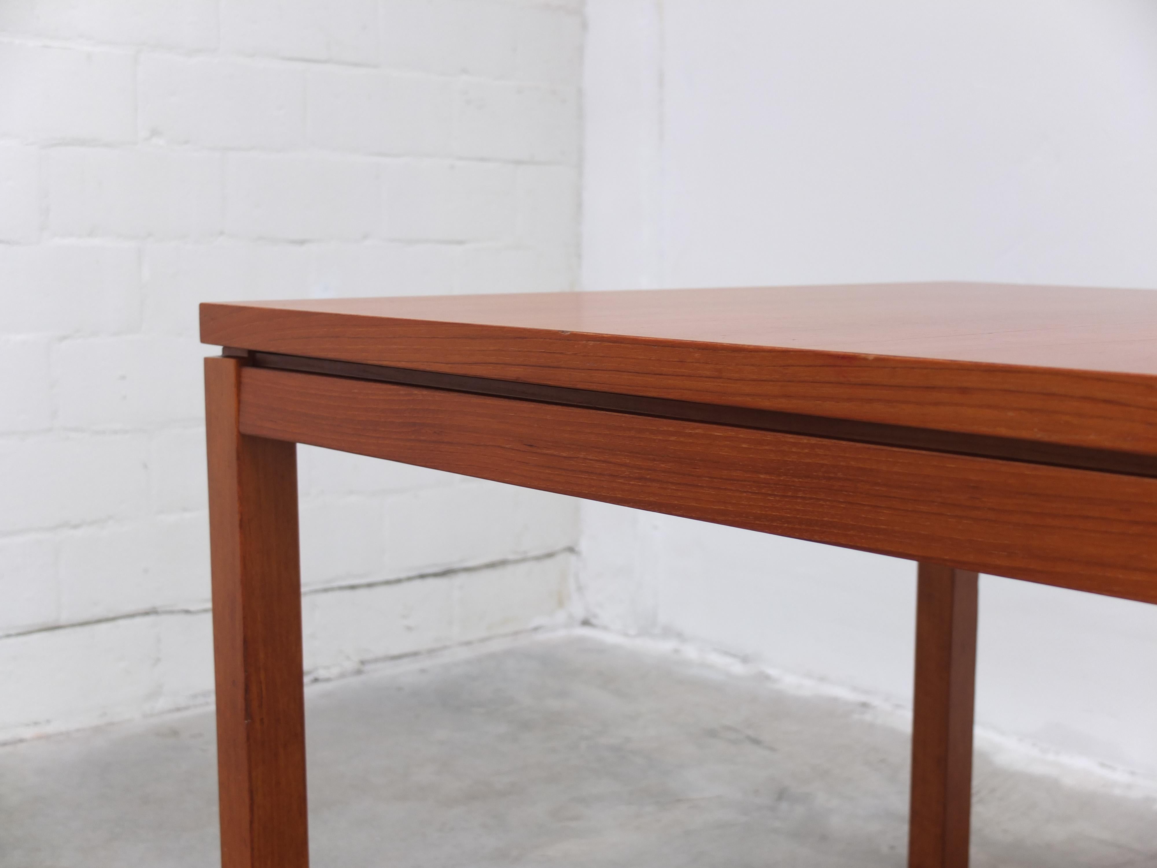 Large Extendable Dining Table by Oswald Vermaercke for V-Form, 1960s For Sale 2