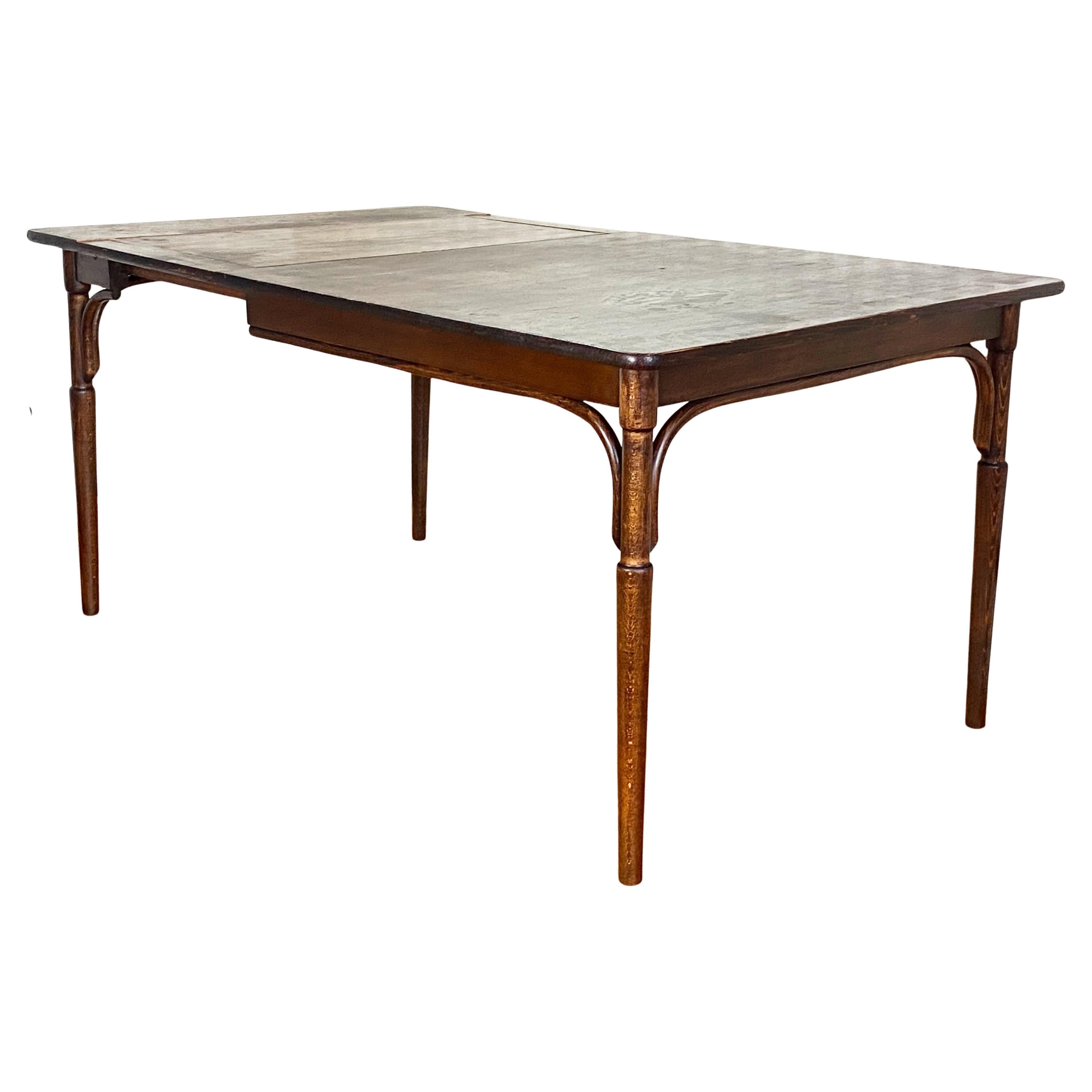 Belle Époque Large extendable dining table - Thonet Nr.119, 1900ca en vente