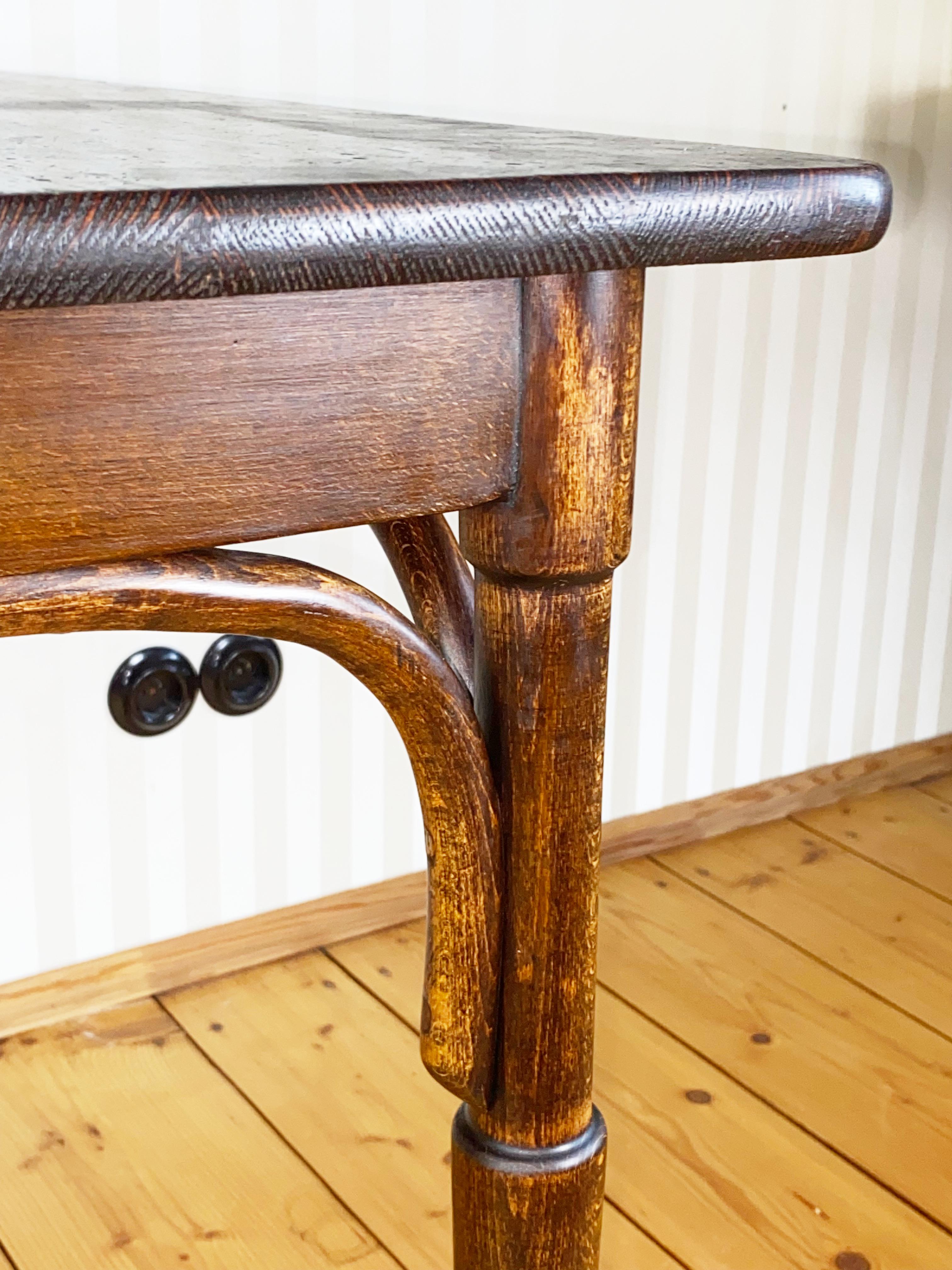 Large extendable dining table - Thonet Nr.119, 1900ca en vente 2