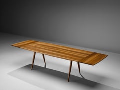 Large Extendable George Nakashima Dining Table in Cherry
