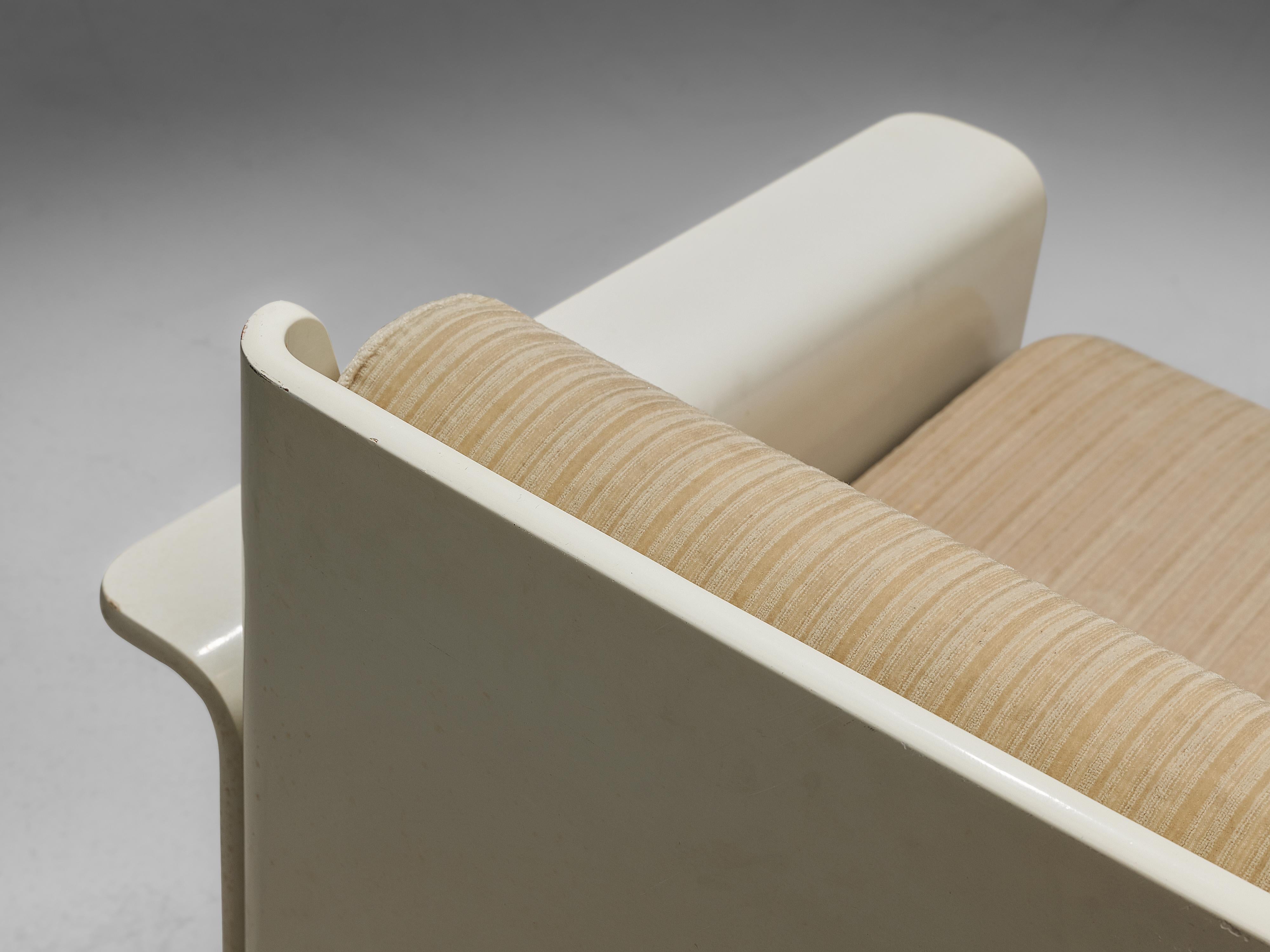 Upholstery Large Extendable Modular Sofa on Wheels