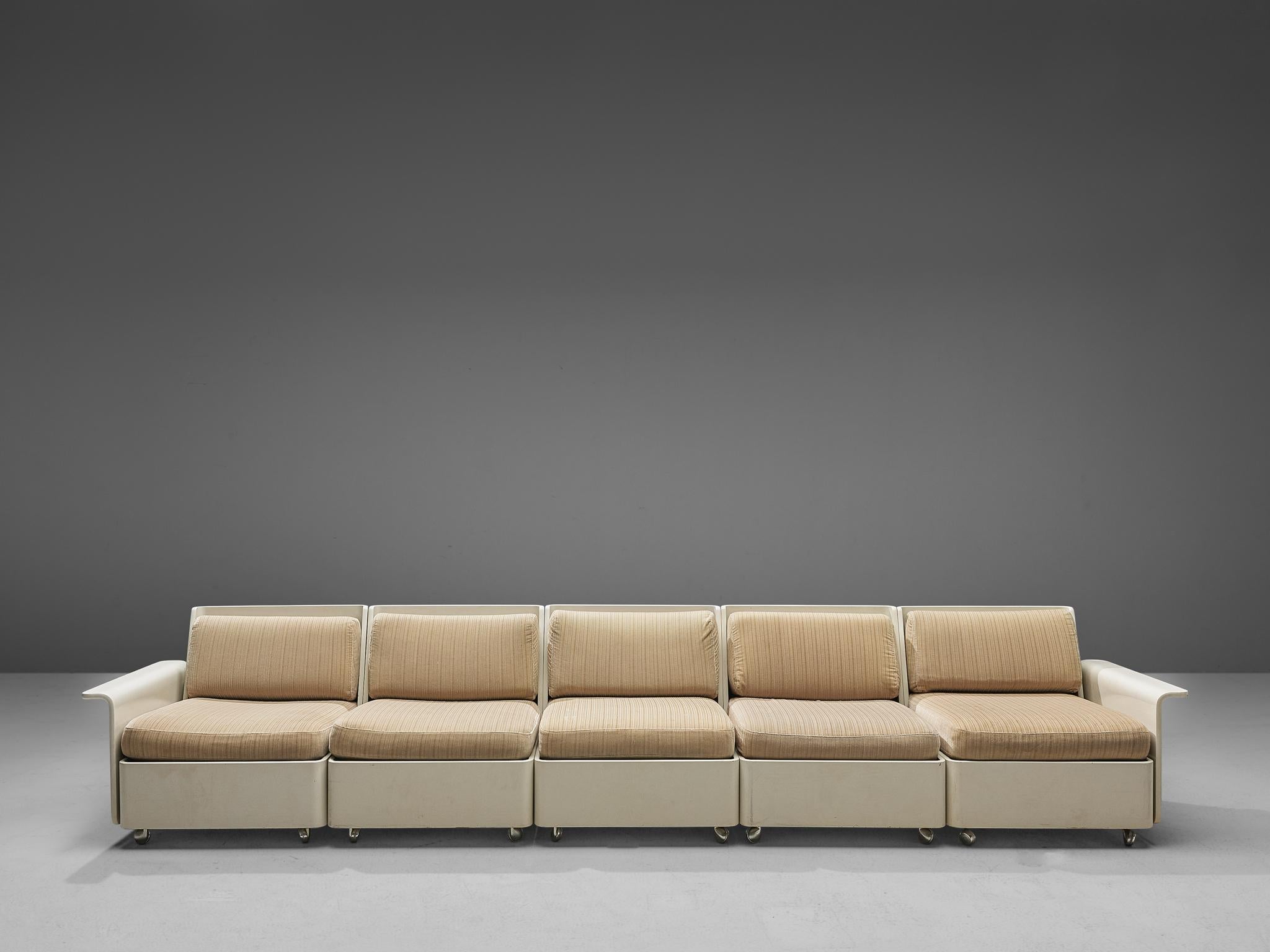 Large Extendable Modular Sofa on Wheels 5