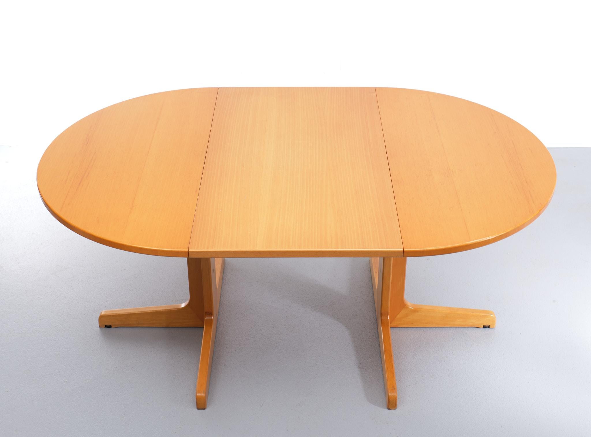 Large Extendable Thonet Dining Table, Germany 1970s 5
