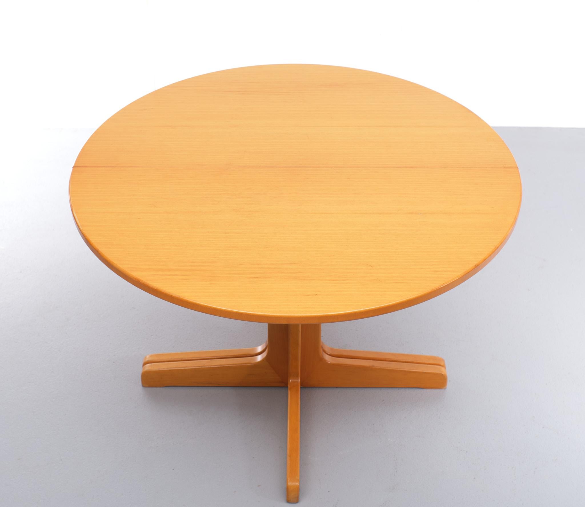 Large Extendable Thonet Dining Table, Germany 1970s 3