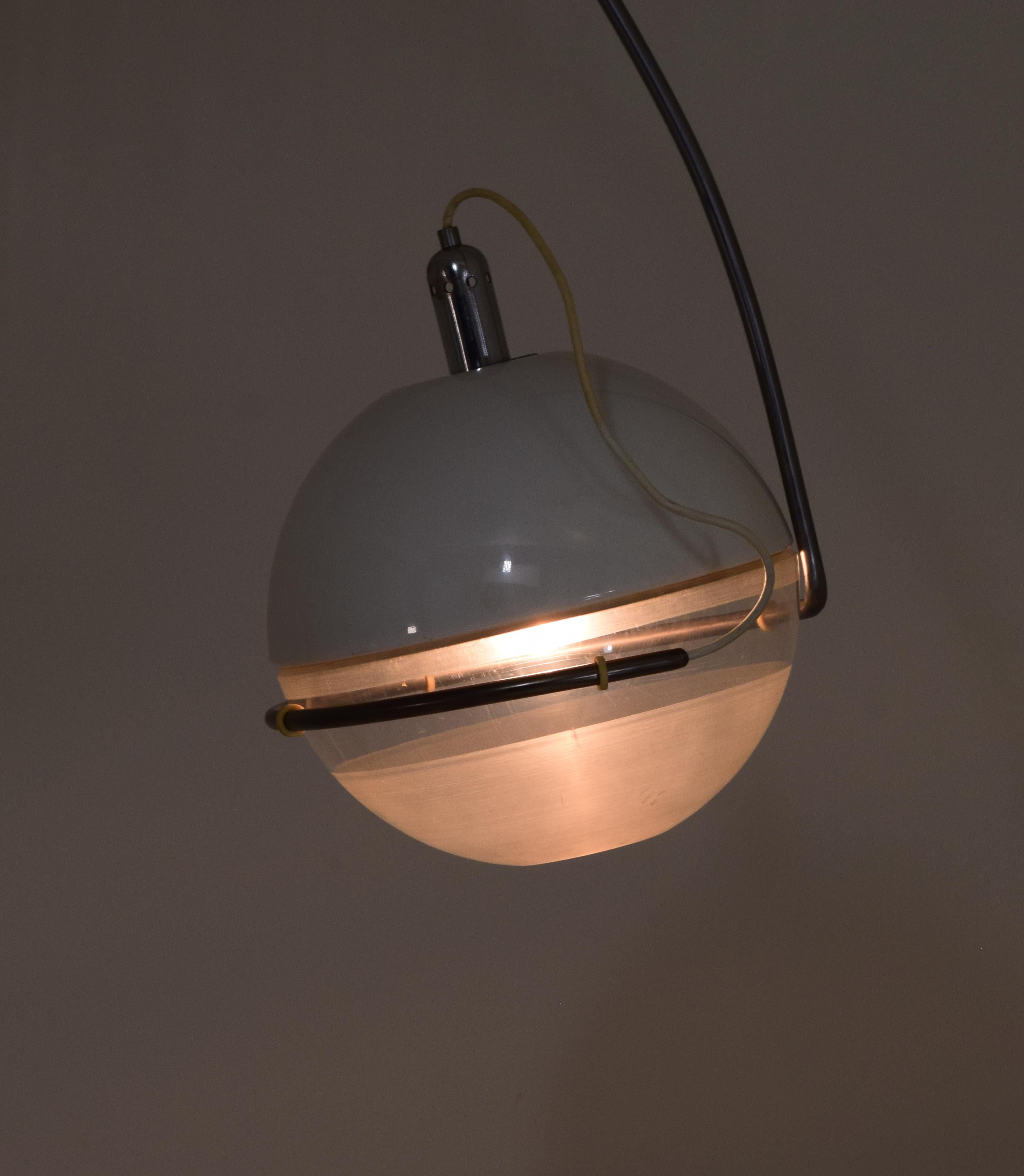 Mid-Century Modern Large Fabio Lenci Floor Lamp For Sale