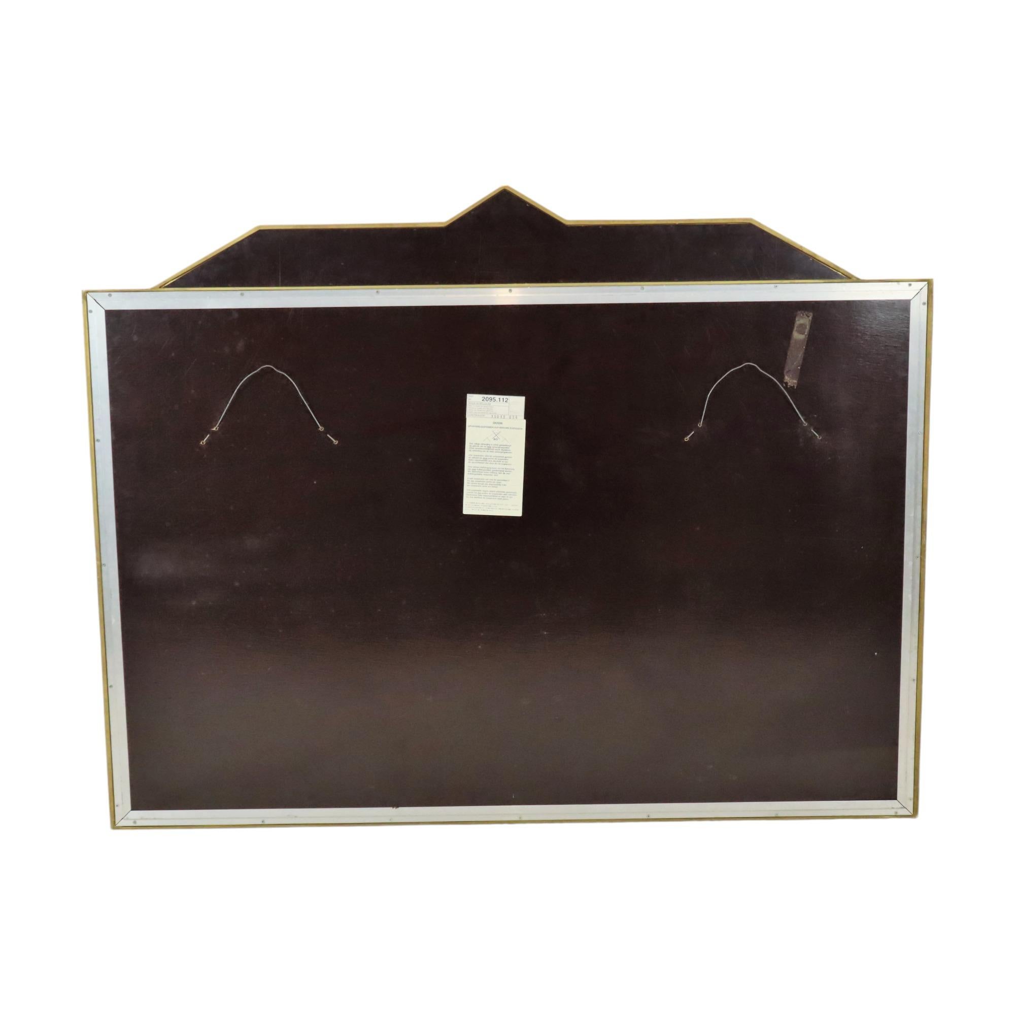 Grande specchio Deknudt a taglio sfaccettato XL Hollywood Regency Design in vendita 7