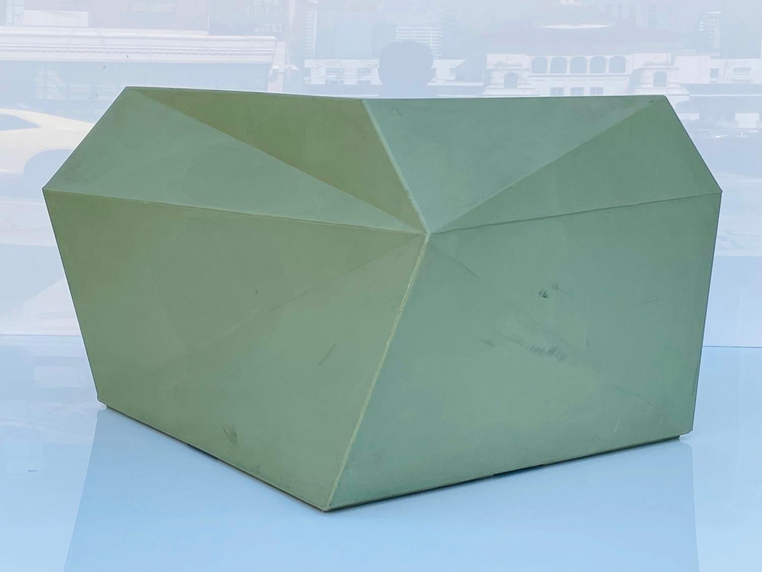 Large Faceted Planter 1