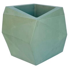 Used Large Faceted Planter