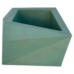 Used Large Faceted Planter