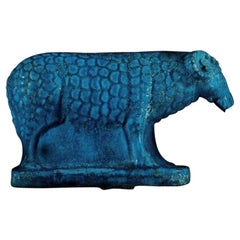 Large Faience Ram