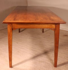 Large Farm Table of the 19th Century in Cherrywood, France