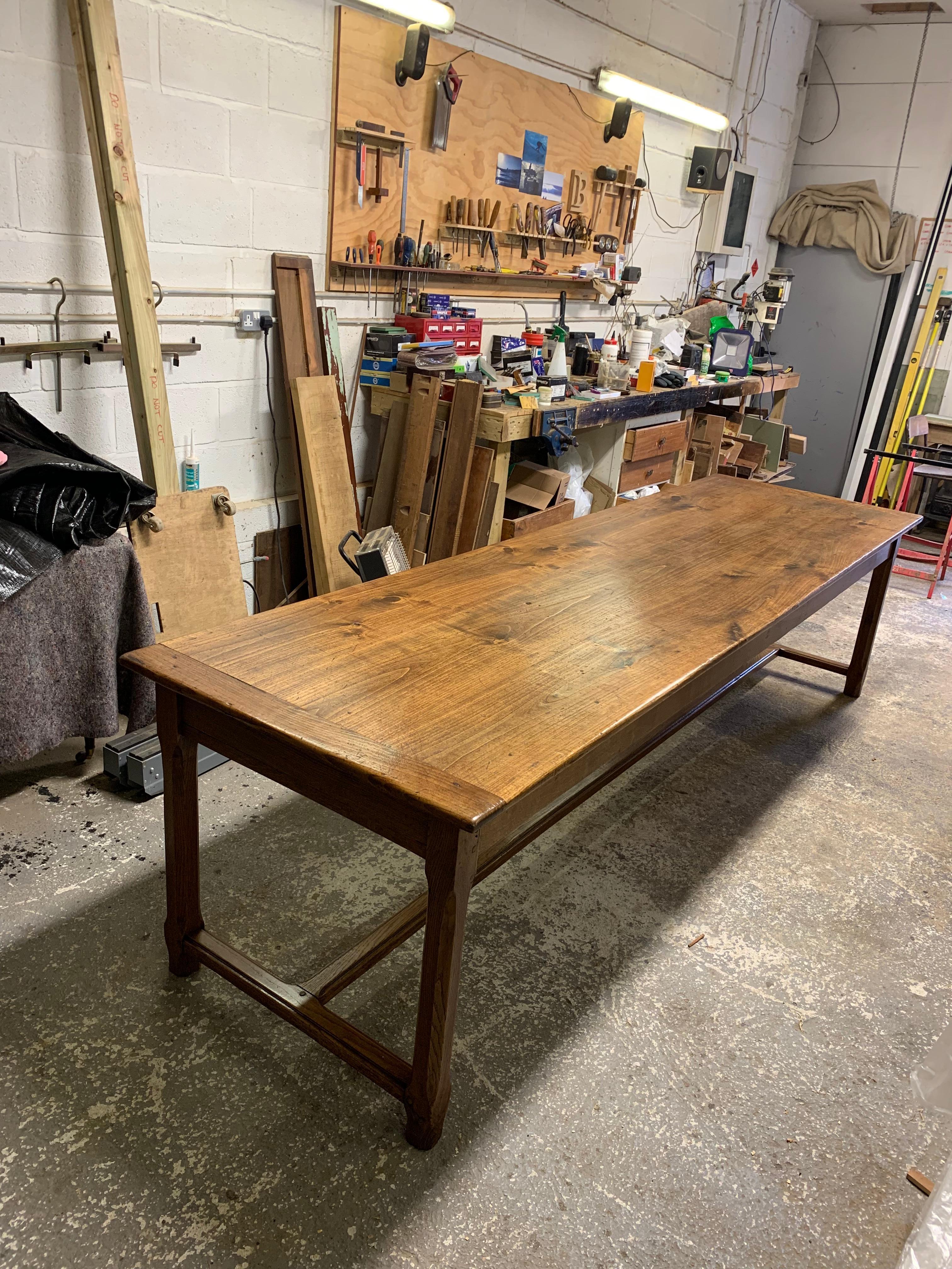 Oak Large Farmhouse Table