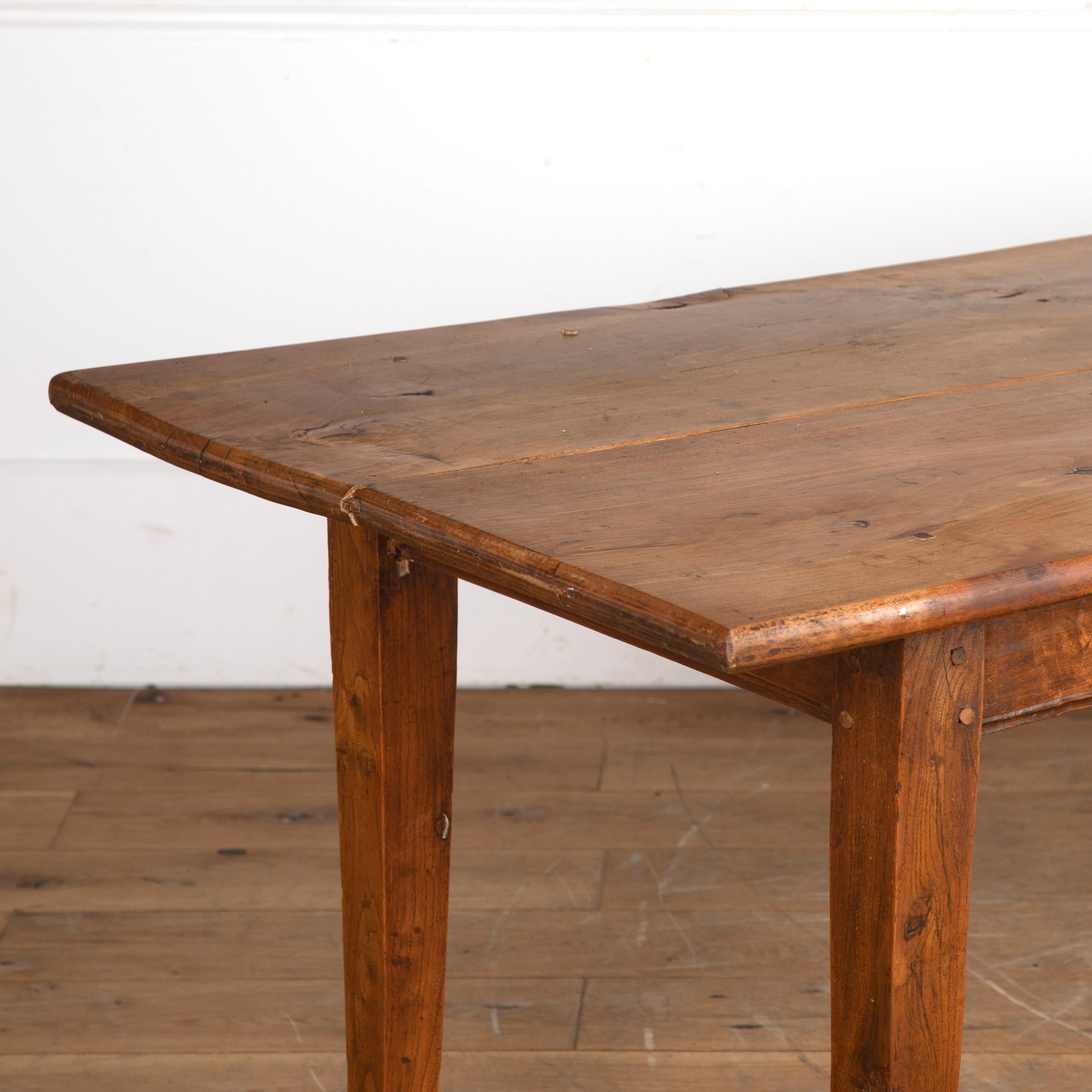 Wood Large Farmhouse Table