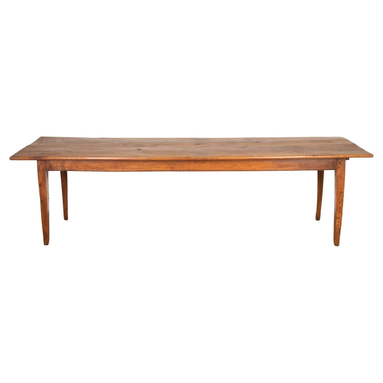 Large Farmhouse Table For Sale at 1stDibs