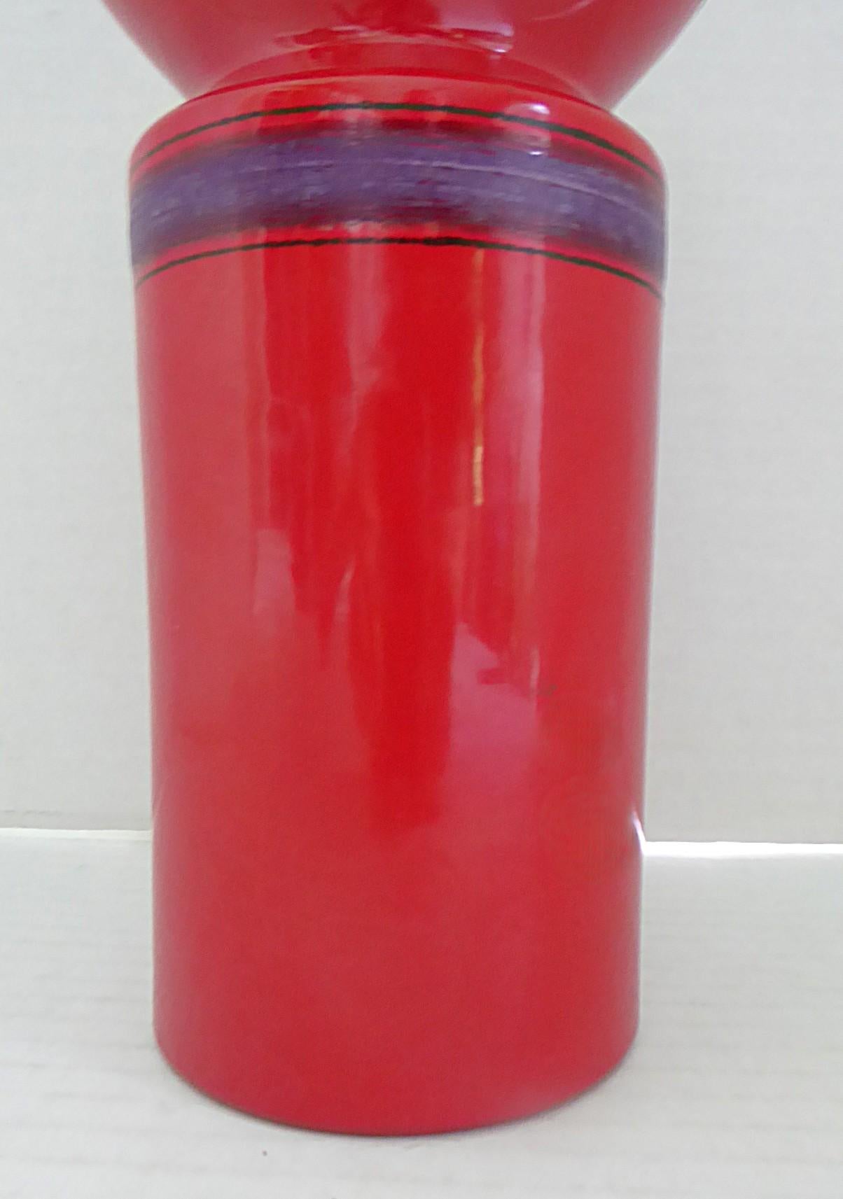 Italiano Vaso grande in ceramica 