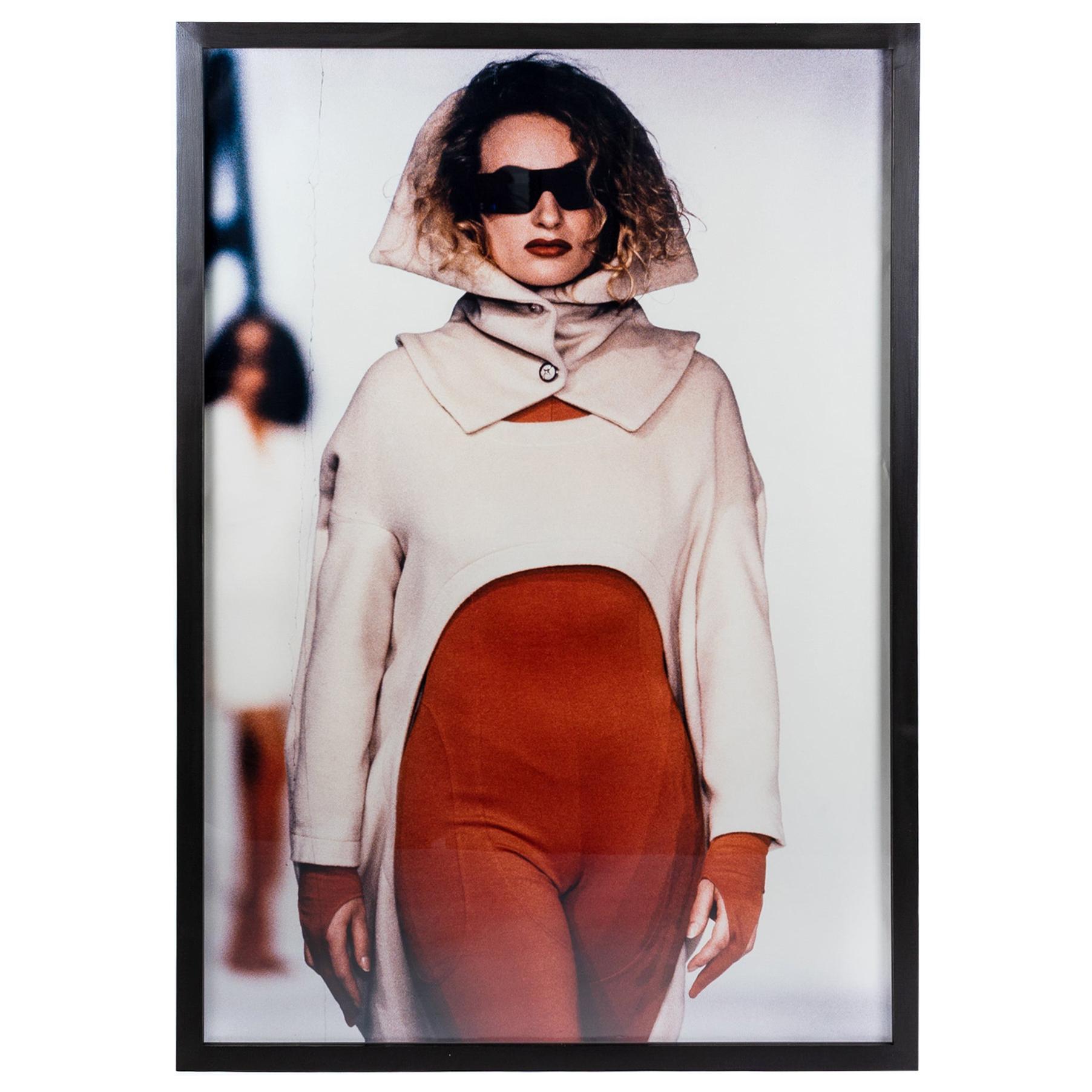 Large Fashion Photography of the Avant Garde Fashion Brand TONGA, Munich 1980s For Sale