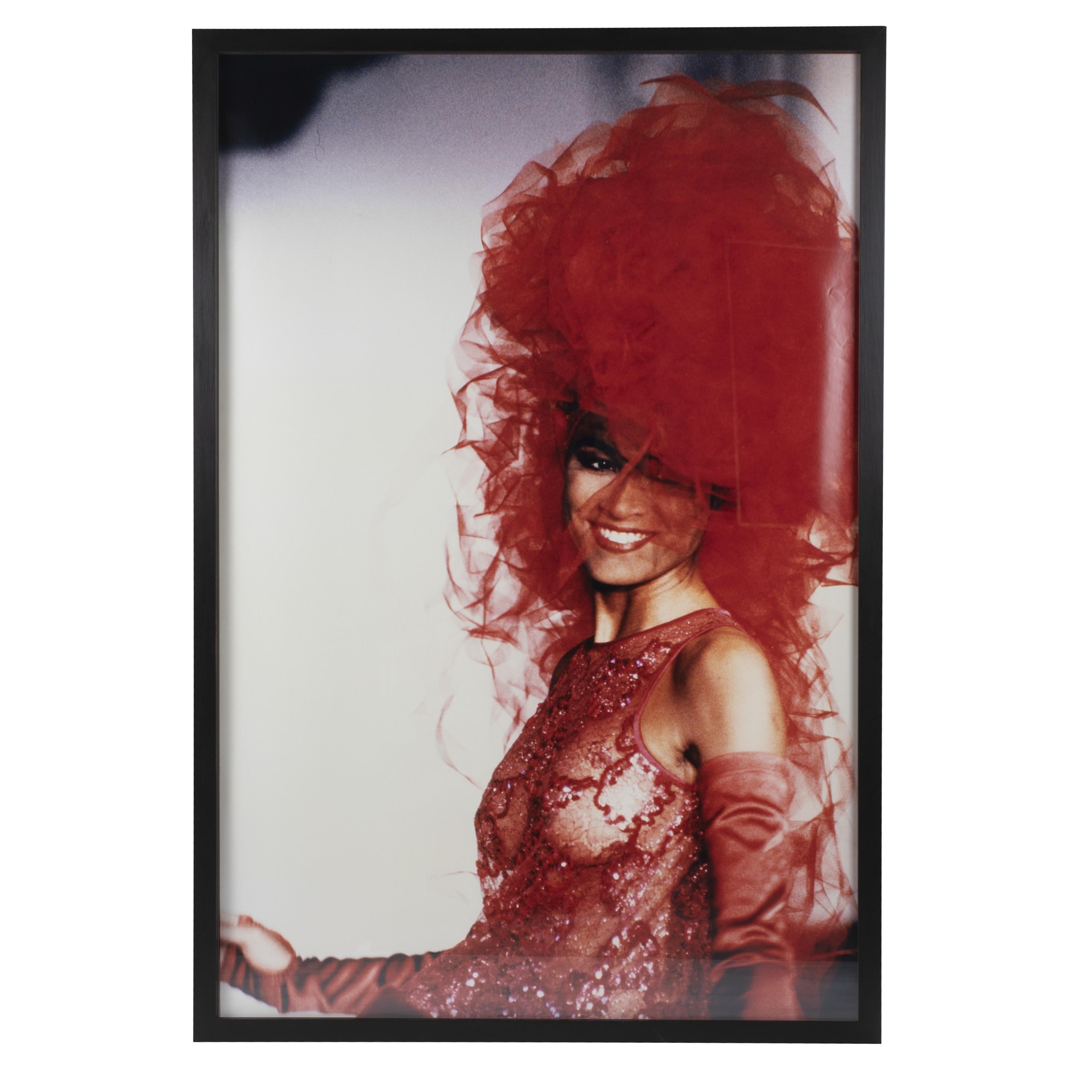 Grande fotografia di moda del marchio di moda Avant Garde TONGA, Monaco di Baviera anni '80 In condizioni buone in vendita a Salzburg, AT