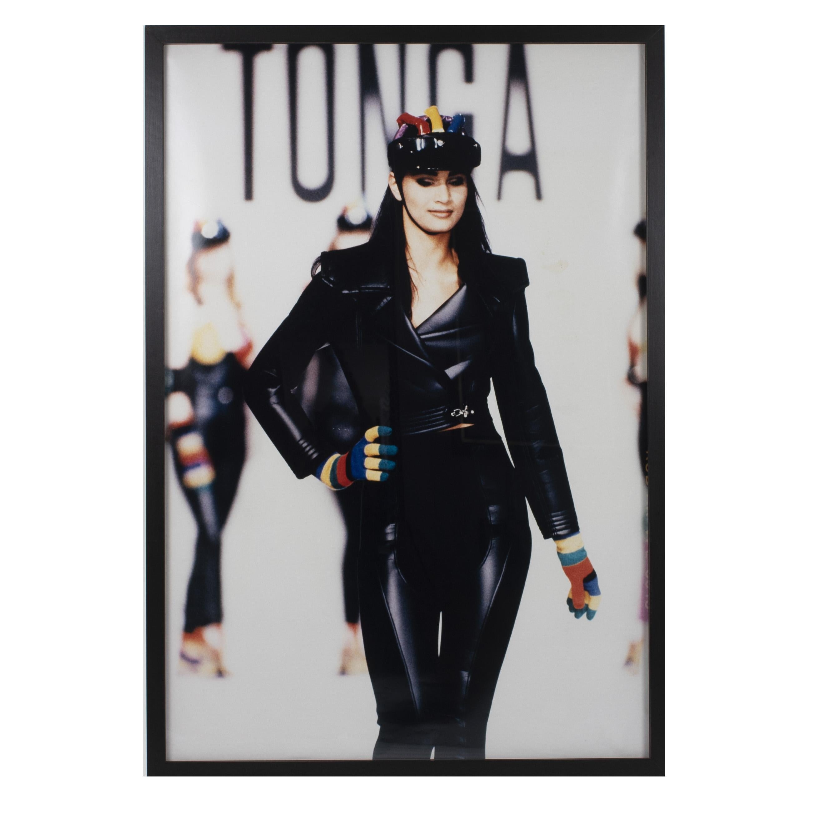 Late 20th Century Large Fashion Photography of the Avant Garde Fashion Brand TONGA, Munich, 1980s For Sale