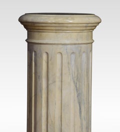 Large Faux Marble Column
