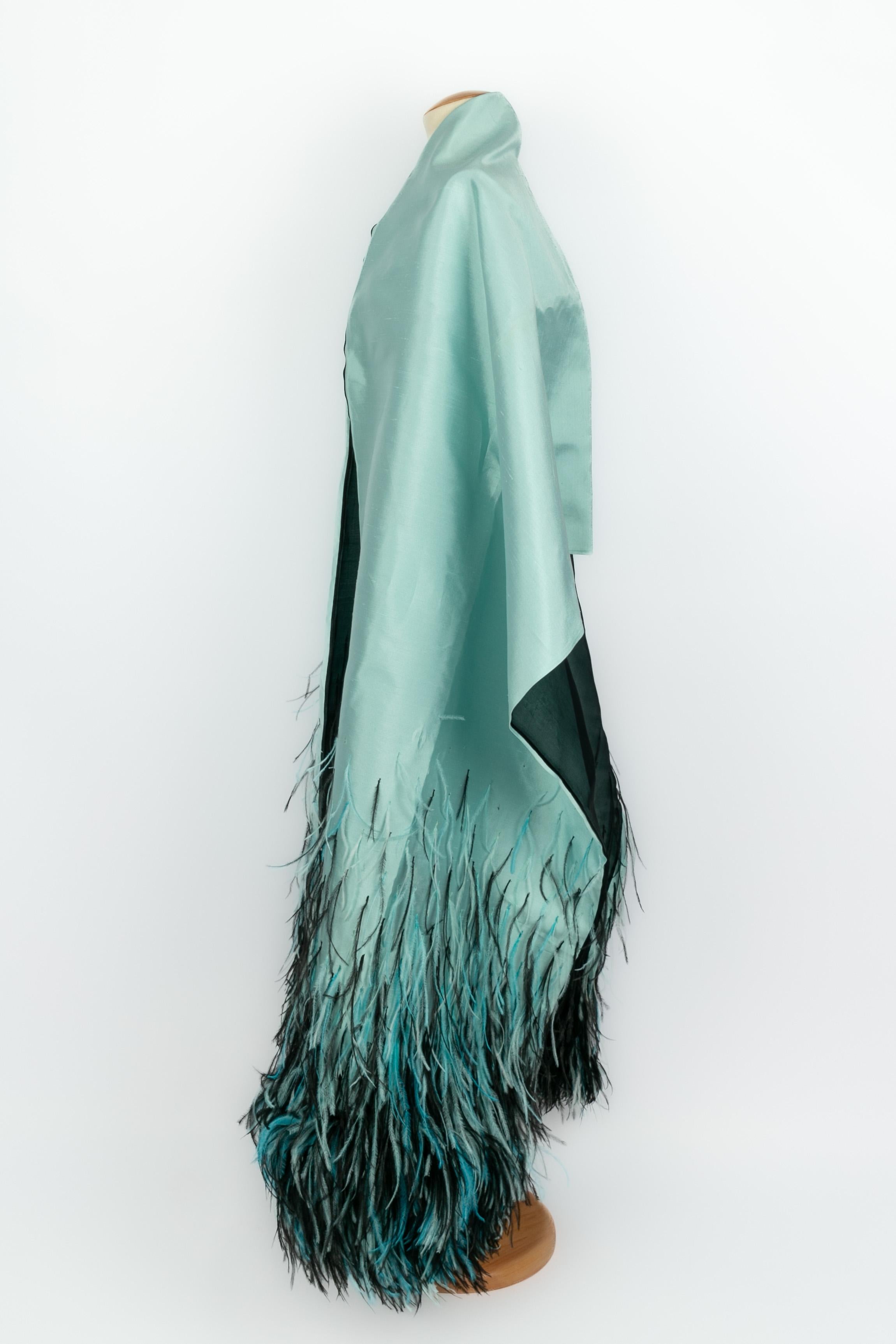 Grande étole en plumes Pour femmes en vente