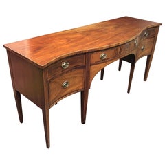 Large Federal Style Sideboard By Baker Furniture