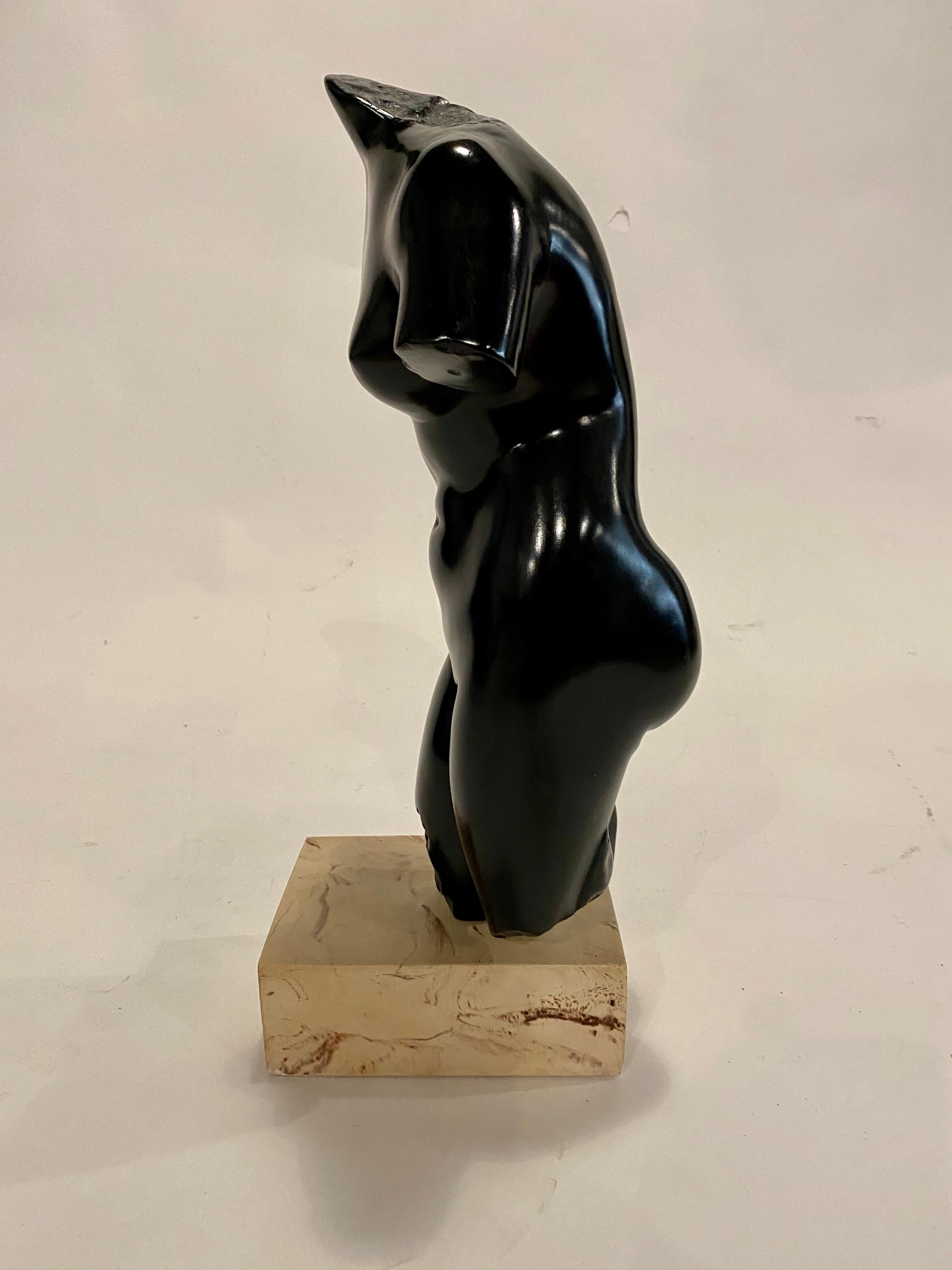 Large Female Torso Sculpture by Alva Studios In Good Condition In Chicago, IL