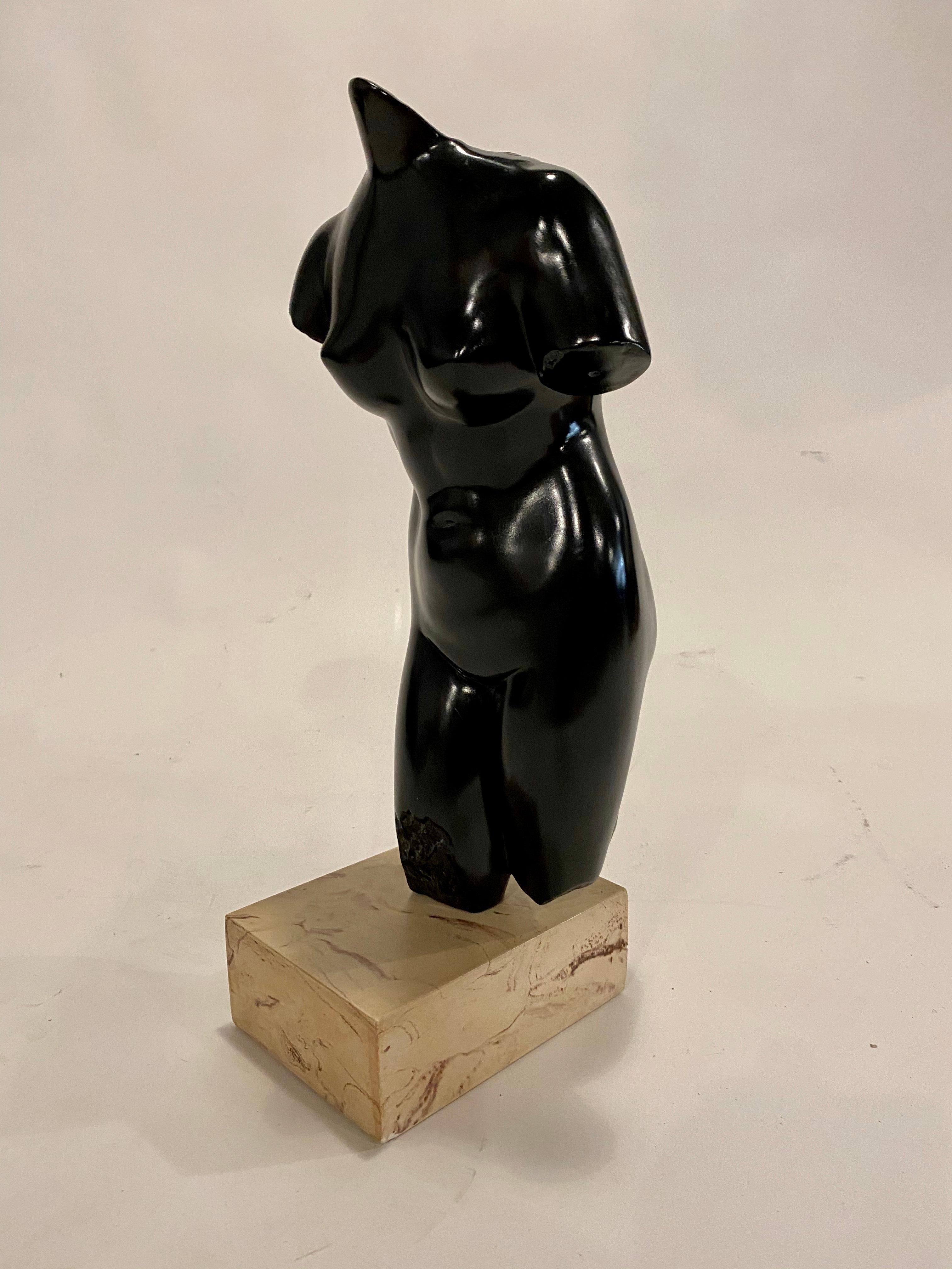Mid-20th Century Large Female Torso Sculpture by Alva Studios