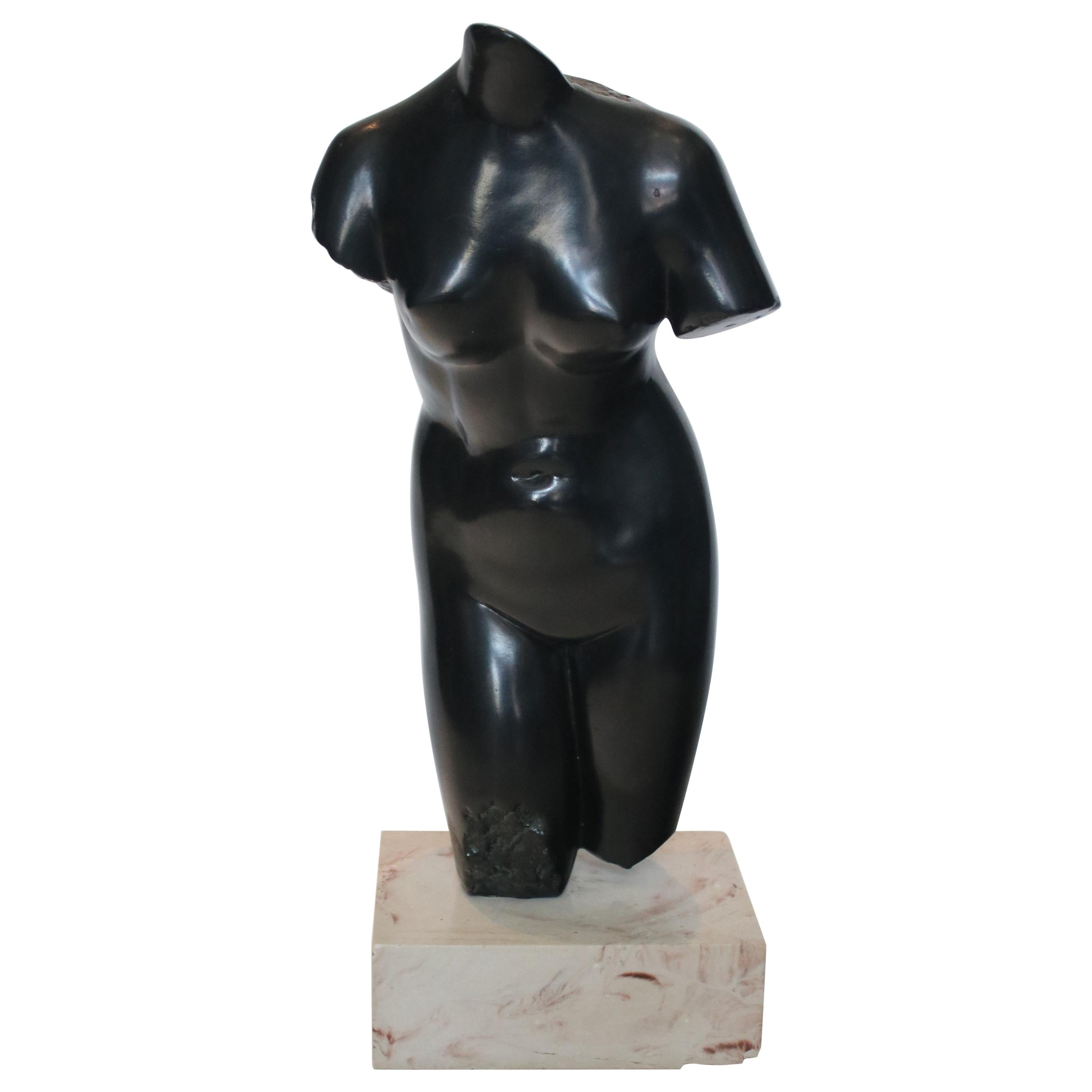 Large Female Torso Sculpture by Alva Studios