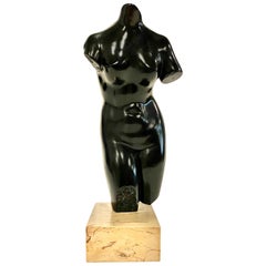 Large Female Torso Sculpture by Alva Studios