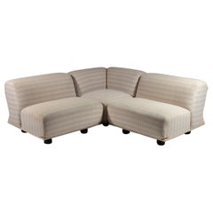 Large "Fiandra" Modular Sofa by Vico Magistretti for Cassina, Italy, 1970s