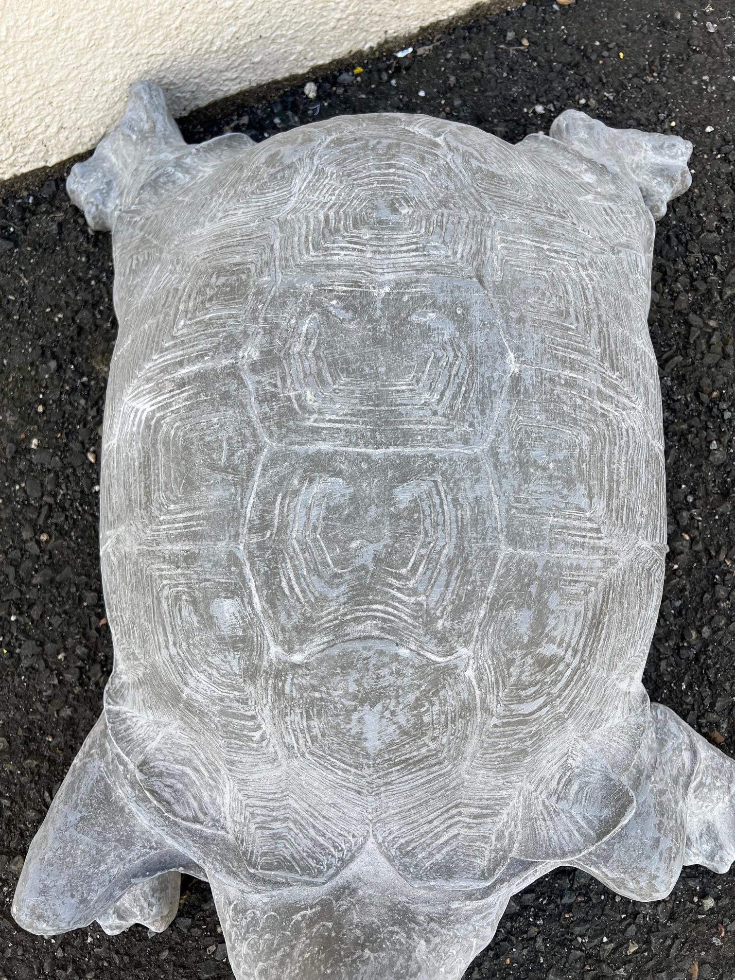 Tartaruga grande in fibra di vetro in vendita 7